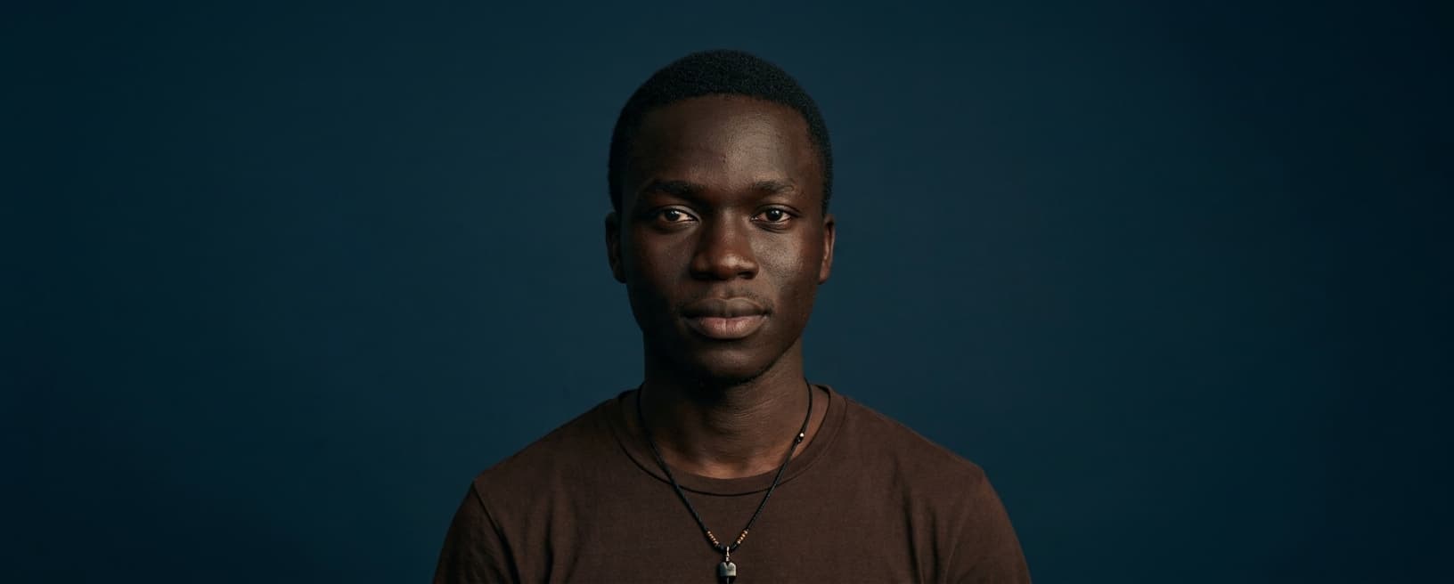 A young man in the DR Congo